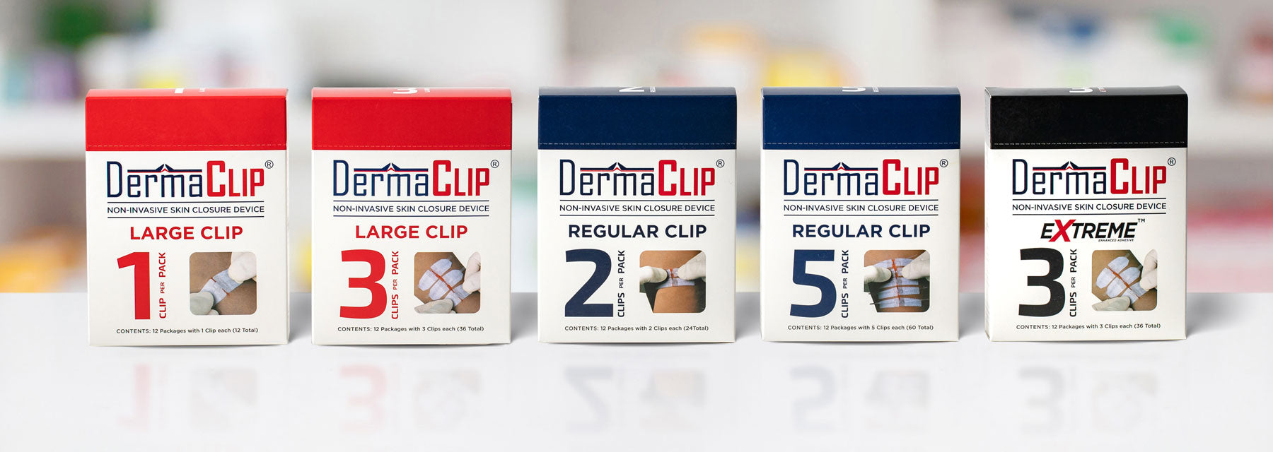 Shop All DermaClip Products | Needle-Free Wound Closure Devices