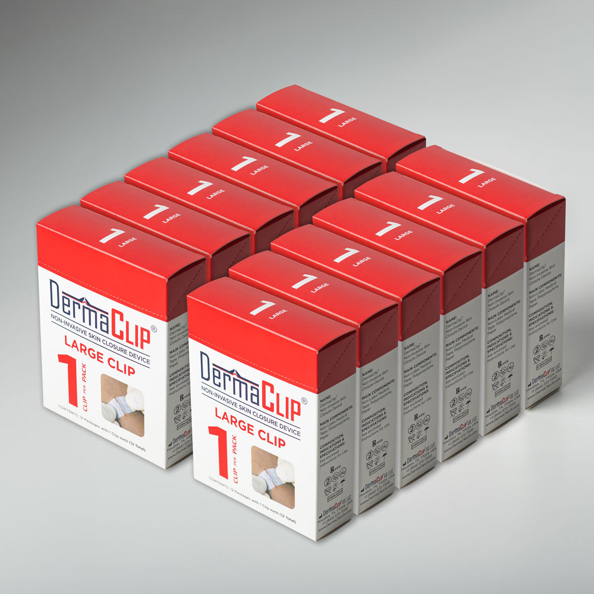 DermaClip Large 1 Clip (21mm, 1" / pkg)